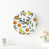 Sinaasappel en citroen grote klok (Huis)