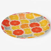 Sinaasappel en citroen Slices Party Papier Bord (Gekanteld)
