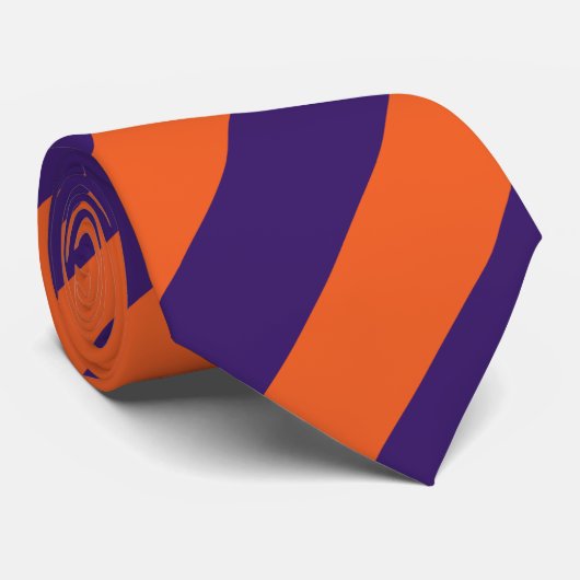 Sinaasappel- en Graanzuur met diagonaal stremde St Stropdas (Opgerold)