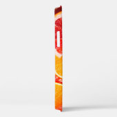 Sinaasappel- en grapefruitachtergrond, vers, rijp Case-Mate iPhone case (Achterkant / Rechts)