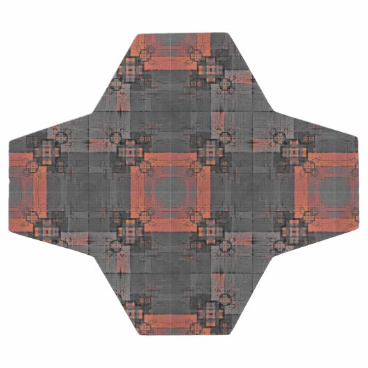 Sinaasappel en Grijs Kruispunt Voetbal (Enkel)