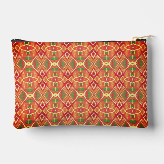 Sinaasappel en groen etui (Achterkant)