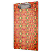 Sinaasappel en groen klembord (Links)