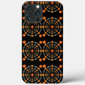  Sinaasappel en groene tuinbloemen kerst Case-Mate iPhone Case (Achterkant)