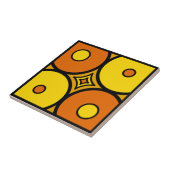 Sinaasappel en Lemon Tegeltje (Zijkant)