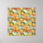 Sinaasappel en Lemons Canvas Afdruk (Voorkant)