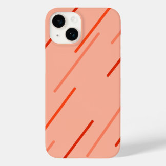 sinaasappel en rode tinten Case-Mate iPhone 14 hoesje