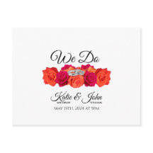 Sinaasappel en roze-bloesems en schittering- RSVP-