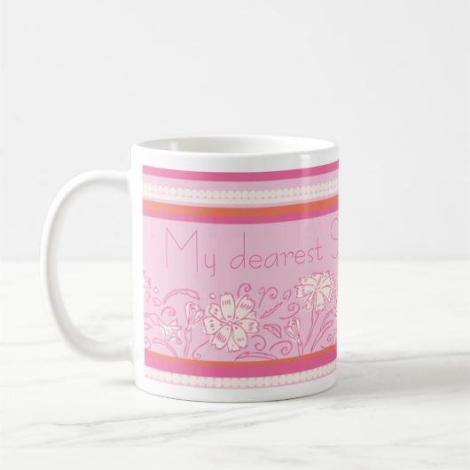 Sinaasappel en roze mok anjerbloem (Links)