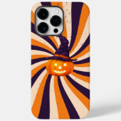 Sinaasappel en Violet Psychedelic Jack-O'-Lantern Case-Mate iPhone Case (Achterkant)