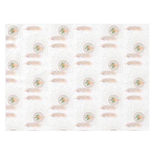 Sinaasappel en wit tafelkleed (Voorkant (Horizontaal))