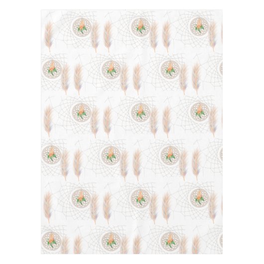 Sinaasappel en wit tafelkleed (Voorkant)