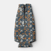 Sinaasappel en witte bladeren, botanisch flesjeskoeler (Achterkant)