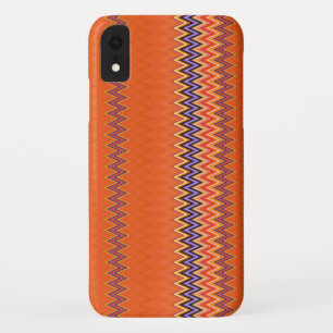 Sinaasappel en zigzag Case-Mate iPhone case