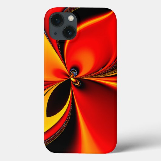 Sinaasappel en zwart aromastractaal Case-Mate iPhone case (Achterkant)