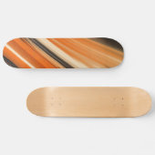 Sinaasappel en zwart skateboard (Horizontaal)