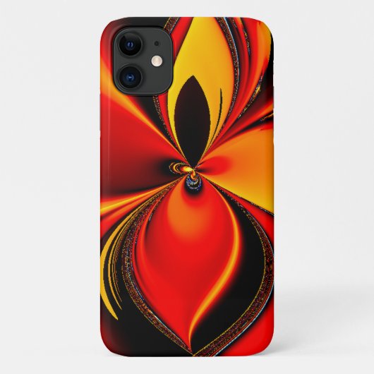 Sinaasappel en zwarte citrussmaak Case-Mate iPhone case (Achterkant)