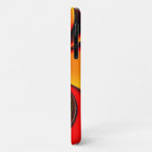 Sinaasappel en zwarte citrussmaak Case-Mate iPhone case (Achterkant/links)