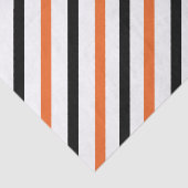 Sinaasappel en zwarte streep tissuepapier (Detail)