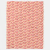 Sinaasappel Fleece Deken (Voorkant)