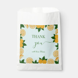 Sinaasappel Fruit Baby shower Gift Bedankzakje