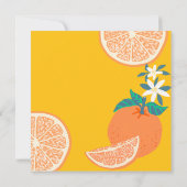 Sinaasappel Fruitige Verjaardag Bedankt (Achterkant)