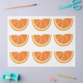 Sinaasappel Fruitsnij Tissuepapier (Craft)