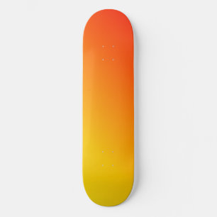 Sinaasappel Geel Esthetisch Persoonlijk Skateboard