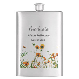 Sinaasappel geel wilde bloemen modern graduatie ru flacon