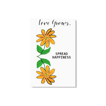 Sinaasappel Gele Bloemen Liefde Groeit