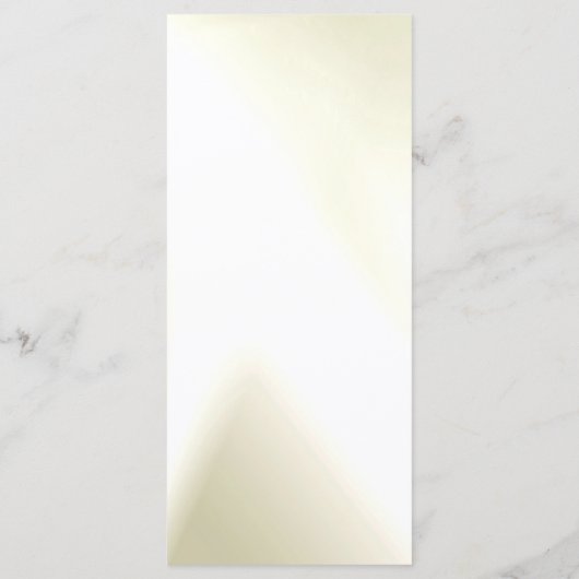 Sinaasappel Gele Rode Floral Greenery Menu (Achterkant)