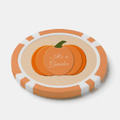 Sinaasappel Genderneutraal pompoen Poker Chips (Enkel)