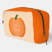 Sinaasappel Genderneutraal pompoen Toilettasje (Rechterhoek)