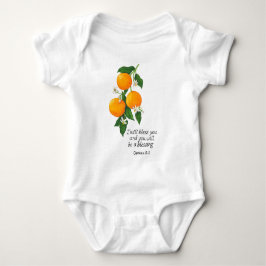 Sinaasappel Genesis 12:2 Romper