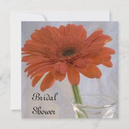 Sinaasappel Gerber Daisy Vrijgezellenfeest Kaart