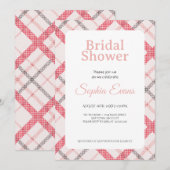  Sinaasappel geruite rand wit Vrijgezellenfeest Kaart (Voorkant / Achterkant)