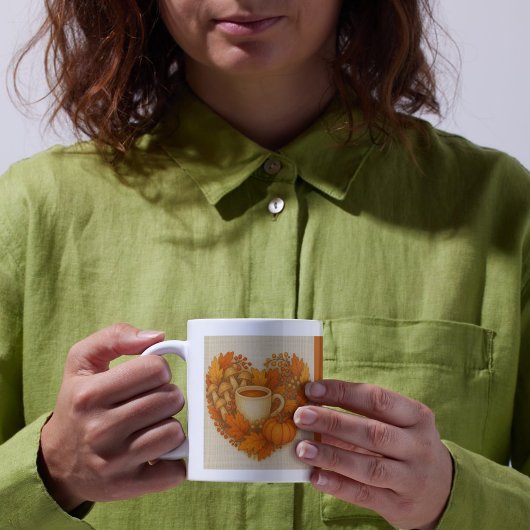 sinaasappel Gezellige Herfst vibes cacao Pompoen B Koffiemok