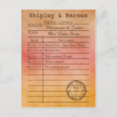  Sinaasappel Gold Library Kaart Sla de datum op (Voorkant)