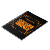 Sinaasappel Goth Spreukenboek Persoonlijk Notitieboek (Linkerzijde)