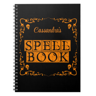 Sinaasappel Goth Spreukenboek Persoonlijk Notitieboek