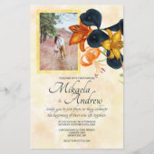 Sinaasappel, Goud, Blauwe Tijger Lelie, Calla Leli (Voorkant)