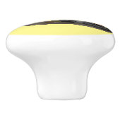 Sinaasappel graafmachine cartoon keramische knop (Zijkant)