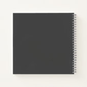 Sinaasappel & Grapefruit Citrus Spiraal Notebook Notitieboek (Achterkant)