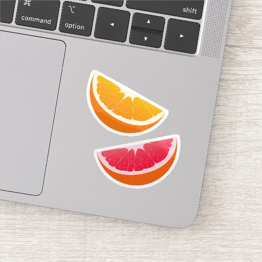 Sinaasappel & Grapefruit Citrus Stickers (Detail)
