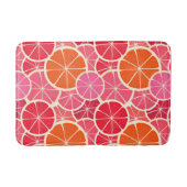 Sinaasappel & Grapefruit Citrusvruchten Patroon Badmat (Voorkant)