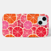 Sinaasappel & Grapefruit Citrusvruchten Patroon Case-Mate iPhone Case (Achterkant (horizontaal))