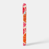 Sinaasappel & Grapefruit Citrusvruchten Patroon iPhone 15 Case (Linkerkant)