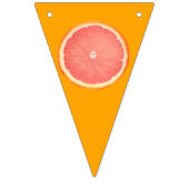 Sinaasappel, grapefruit en citroen vlaggetjes (Eerste vlag)