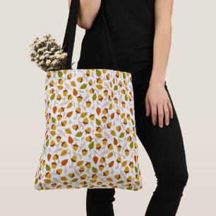SINAASAPPEL GROEN GOUDEN HERFSTEIKELS TOTE BAG