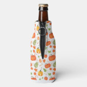 SINAASAPPEL GROENE & GOUDEN HERFST POMPOENEN FLESJESKOELER (Fles Achterkant)